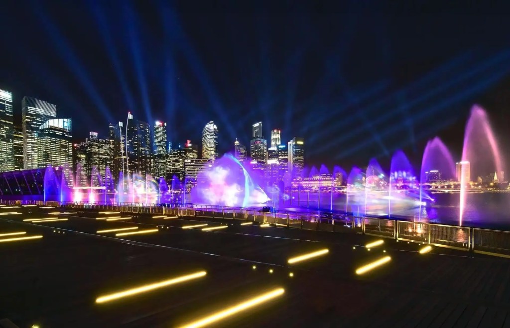 Spectra Show At Marina Bay Sands